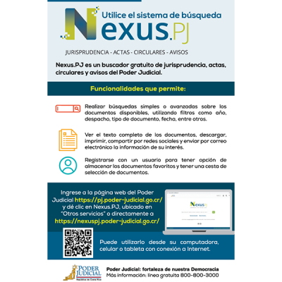 Servicios Del Poder Judicial Volante Nexus PJ