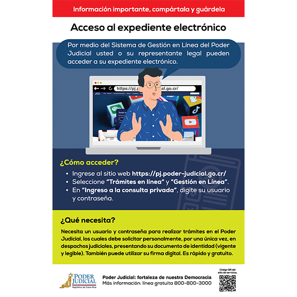 Volante: ¿Cómo acceder al expediente electrónico?