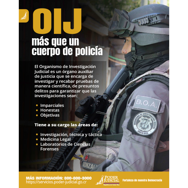 Infografía: OIJ