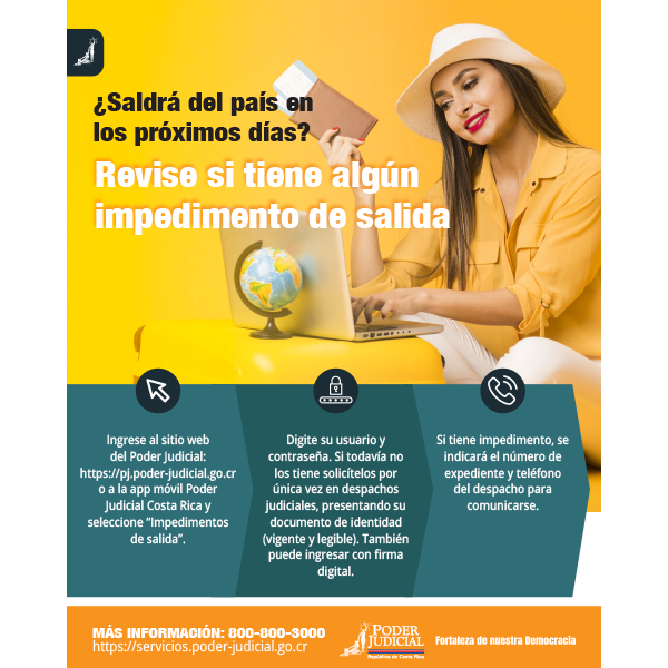 Infografía: Revise si tiene algún impedimento de salida del país