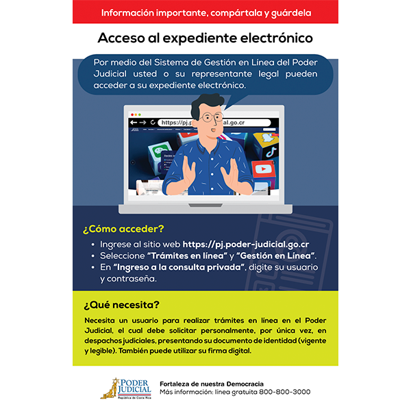 Volante: ¿Cómo acceder al expediente electrónico?