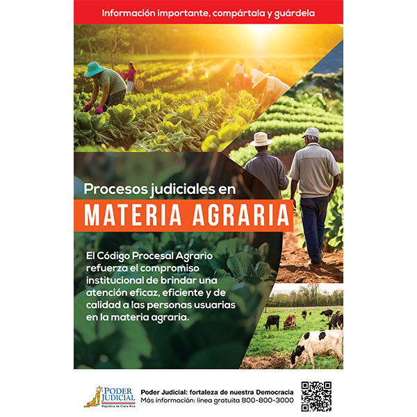 Volante: Reforma Procesal Agraria